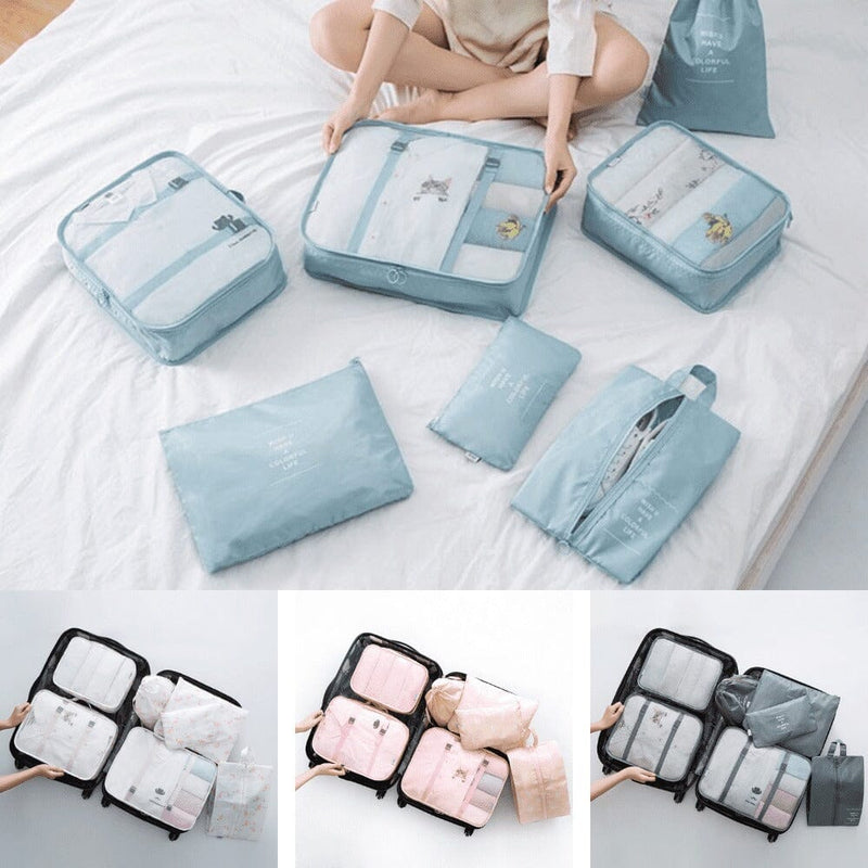 Bolsas Organizadoras Para Mala de Viagem- KIT TRAVEL BAG