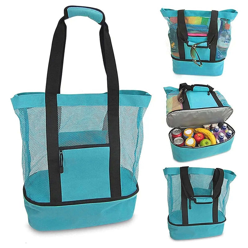 Bolsa Para Praia Com Compartimento Térmico