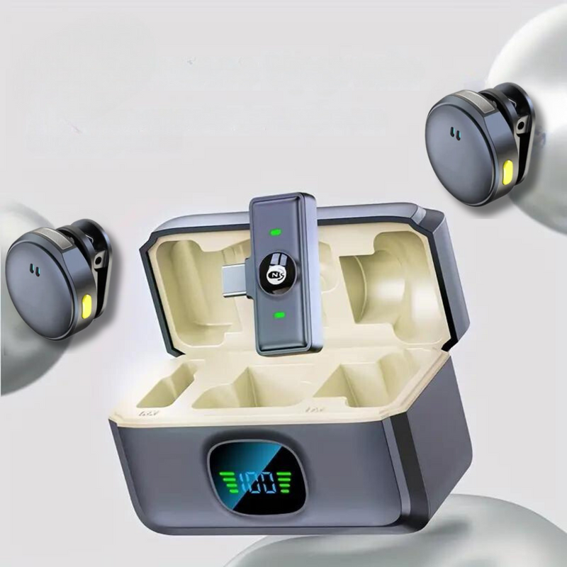 Microfone de Lapela sem fio- Clear Sound- Audio Profissional,