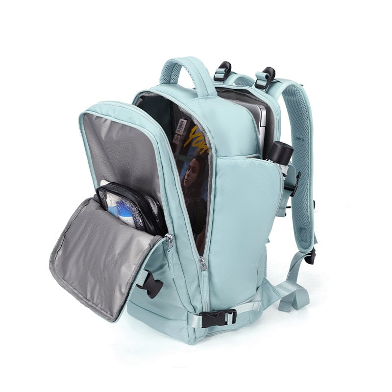 Mochila de Viagem - TravelBag- Espaçosa e Moderna.