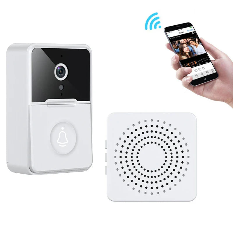 Campainha Inteligente com Câmera Wi-Fi Sem Fio- Home Protect- Segurança e modernidade para sua casa.