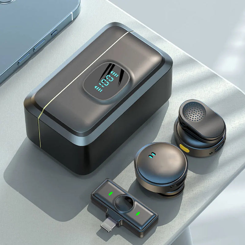 Microfone de Lapela sem fio- Clear Sound- Audio Profissional,